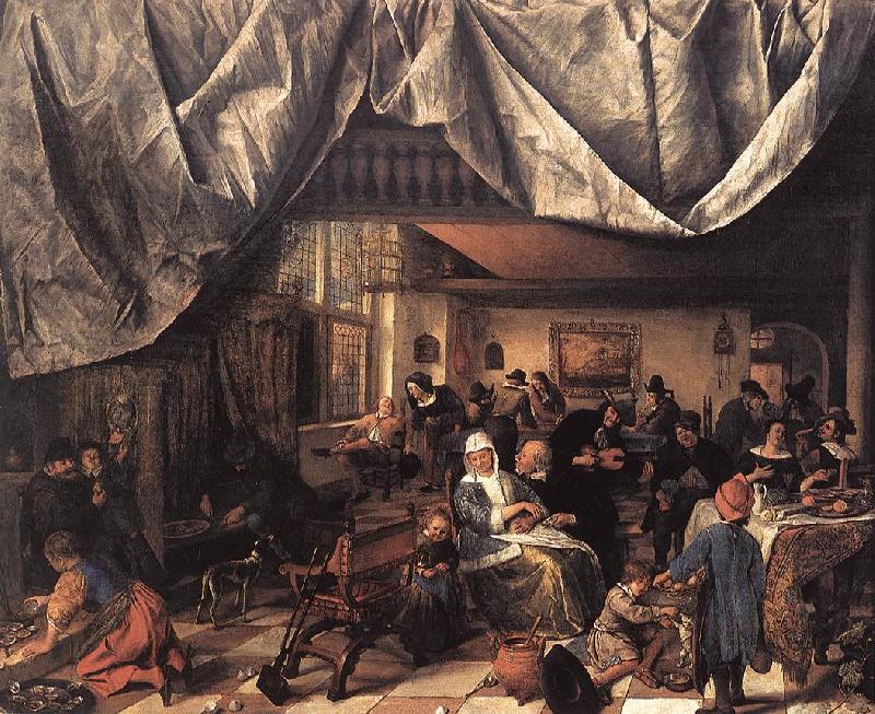 Jan Steen The Life of Man France oil painting art
